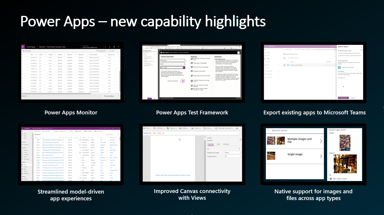 PowerApps New Capabilities