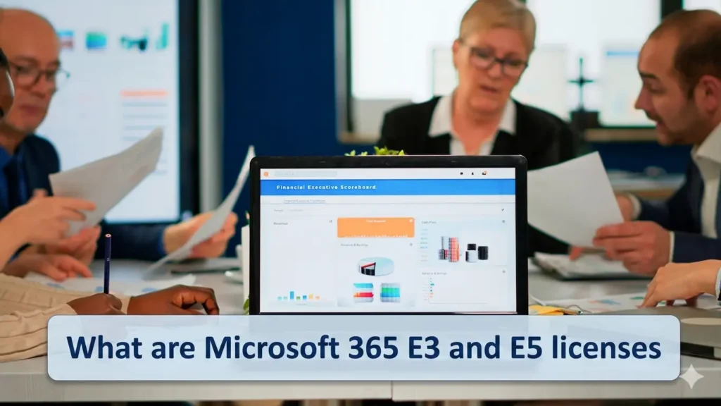 What are Microsoft 365 E3 and E5 licenses